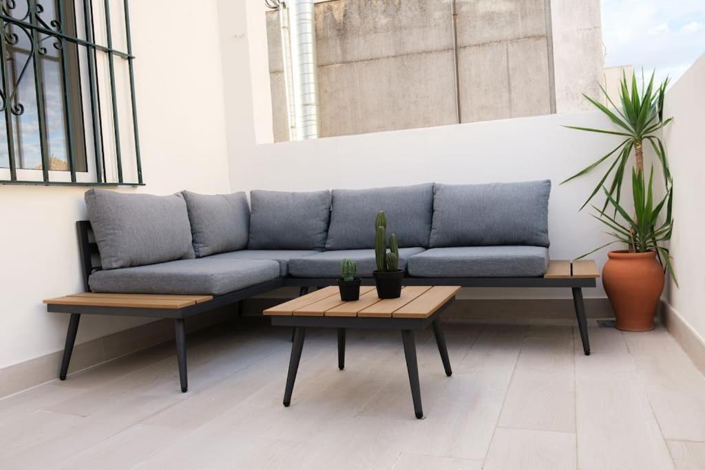 Ferienwohnung Atico Exclusivo Con Terraza En Santa Catalina Sevilla Exterior foto